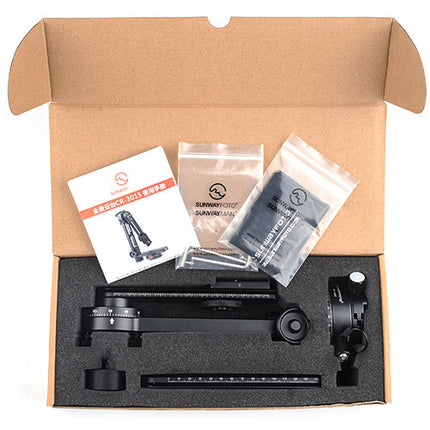 Sunwayfoto Kit de Cabezal Panorámico VR 360° Capacidad 8 Kg Altura 27 cm