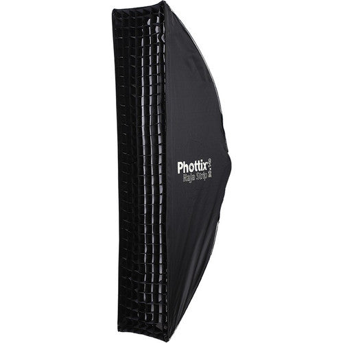 Phottix Raja Strip Softbox con Grid 12 x 55 pulgadas Montura Bowens S-Mount