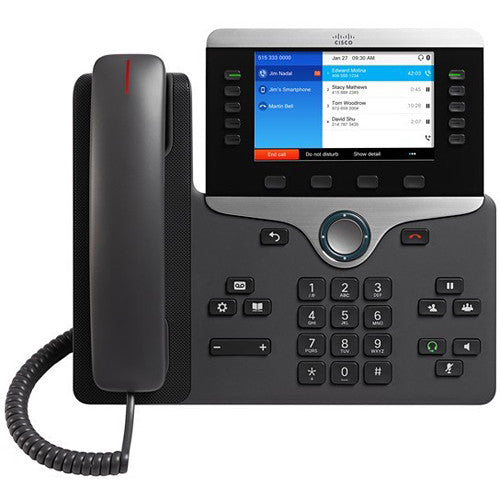 Cisco IP Phone 8851 teléfono IP pantalla 5 pulgadas PoE Bluetooth