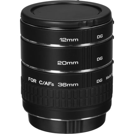 Kenko Auto Extension Tube Set DG para lentes Canon EOS tubos 12mm 20mm 36mm