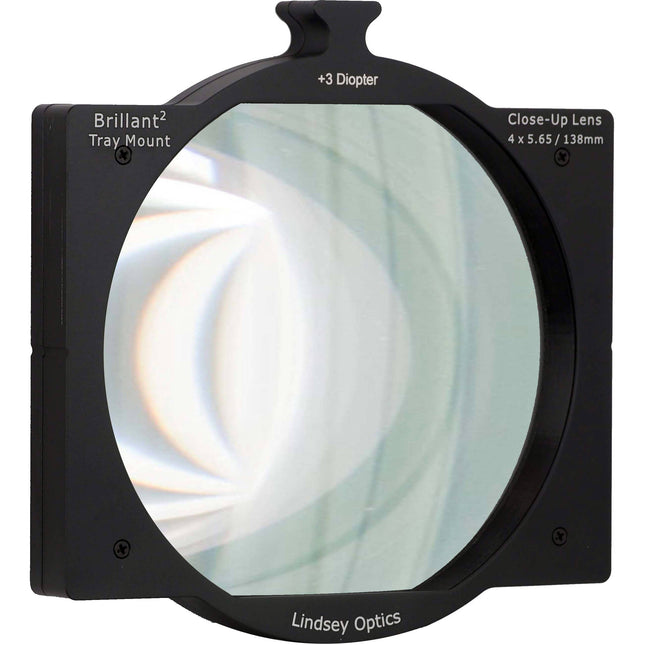 Lindsey Optics 4 x 5.65" +3 Dioptrías Lente Close-Up para Matte Box