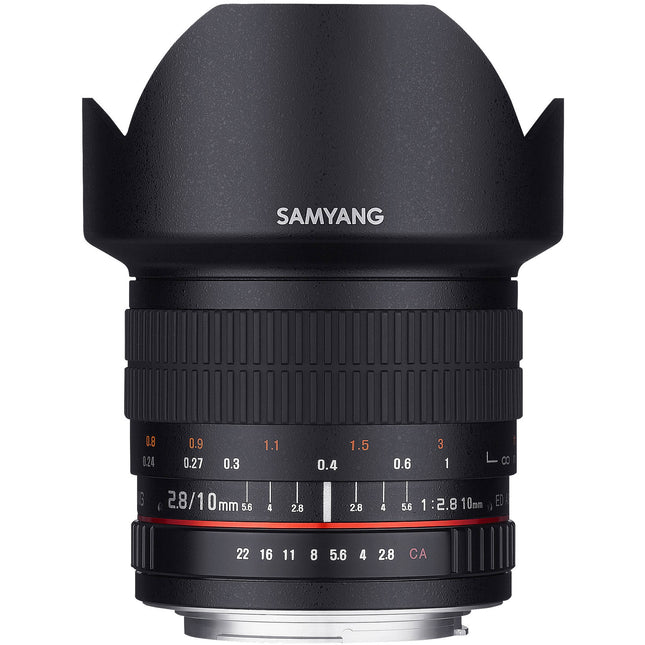 Samyang 10mm f2.8 ED AS NCS CS Objetivo para Micro Cuatro Tercios f2.8 a f22