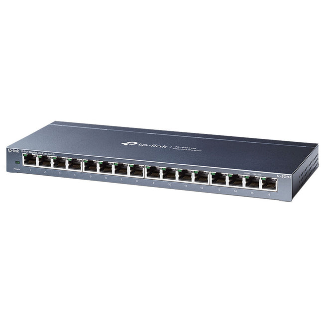 TP-Link TL-SG116 Switch de Escritorio 16 Puertos Gigabit 10/100/1000 Mbps