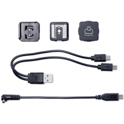 LightPix Labs FlashQ Trigger T2 Kit negro con transmisor receptor y sincronización 1 250 seg