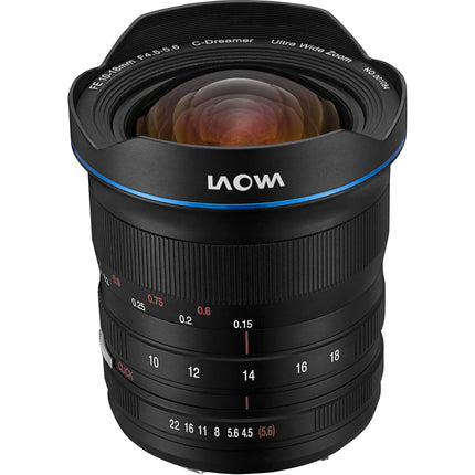 Venus Optics Laowa 10-18mm f4.5-5.6 zoom para Sony E Full-Frame 37mm