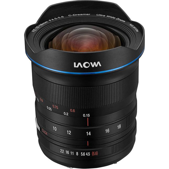 Venus Optics Laowa 10-18mm f4.5-5.6 zoom para Sony E Full-Frame 37mm
