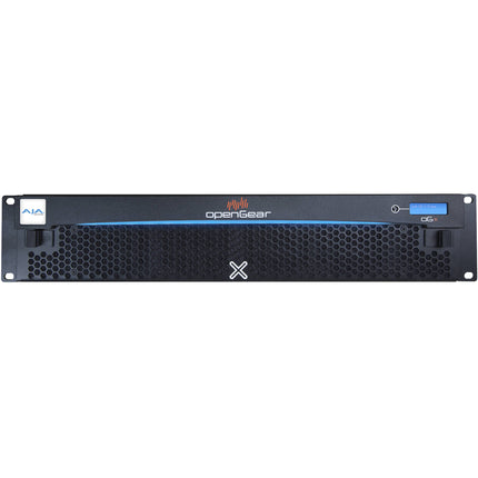 AJA openGear Rackmount Frame para 20 tarjetas openGear con fuente 600W y refrigeración