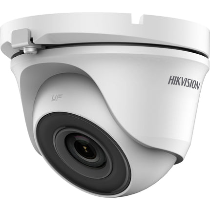 Hikvision TurboHD ECT-T12 Cámara Turret HD-TVI 2MP 2.8mm Visión Nocturna 65ft IP66 Exterior