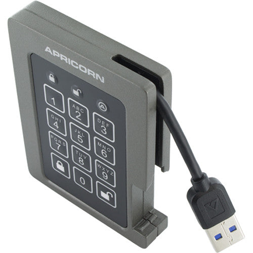 Apricorn Aegis 1TB Unidad SSD USB 3.0 300 Mb/s Encriptación AES