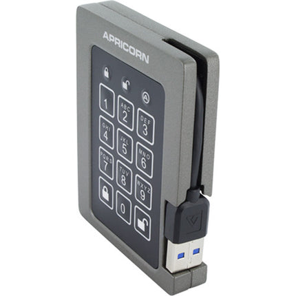 Apricorn Aegis 1TB Unidad SSD USB 3.0 300 Mb/s Encriptación AES