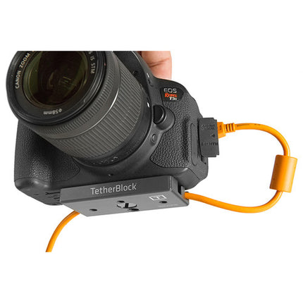 Tether Tools TetherPro Cable USB Tipo-C 15 Pulgadas 5 Gb/s con Placa de Montaje