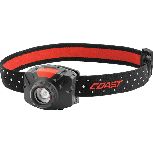 COAST FL60R Linterna Frontal Recargable LED 450 Lúmenes IPX4 Negra