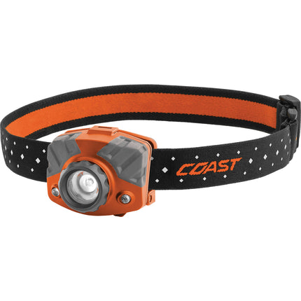 COAST FL75R Linterna Frontal LED Recargable 530 Lúmenes IPX4 Reflectante