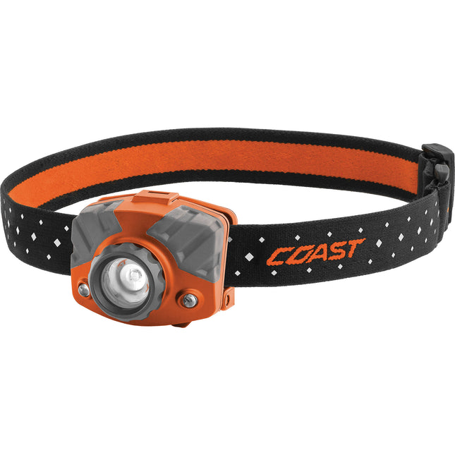 COAST FL75R Linterna Frontal LED Recargable 530 Lúmenes IPX4 Reflectante
