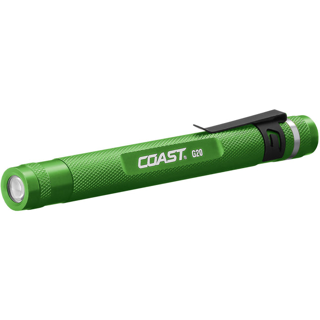 COAST G20 Linterna LED Verde Inspección Compacta con Pilas AAA
