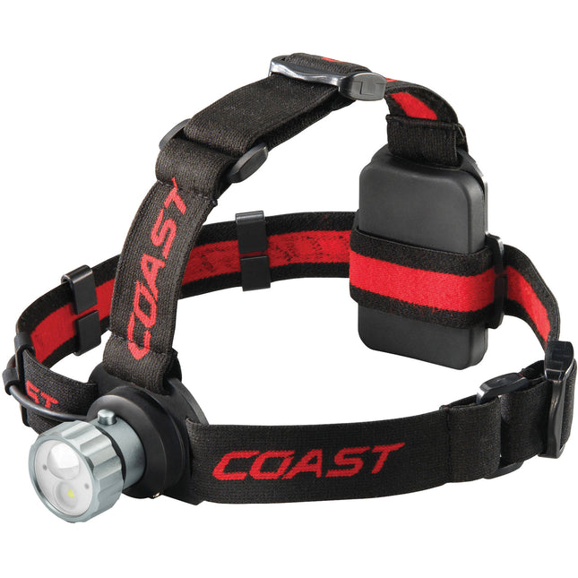 COAST HL45 Linterna Frontal LED de Ángulo Ancho 130 400 Lúmenes IPX4