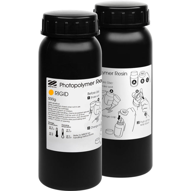 XYZprinting Resina Rígida Transparente 2 Pack para Prototipos Ingeniería