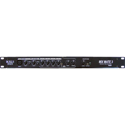 Rolls RM69 MixMate 3 Mezclador Estéreo 6 Canales 2 XLR 4 RCA