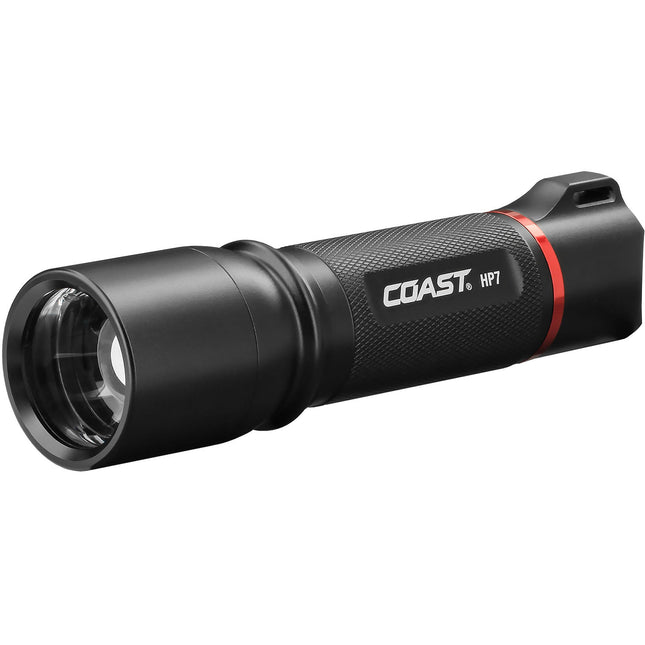 COAST HP7 Linterna LED con Enfoque Deslizante 730 lúmenes IP54 y batería AAA