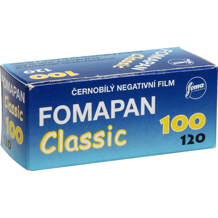 Foma Fomapan 100 Película Negro y Blanco 120 ISO 100 Grano Fino