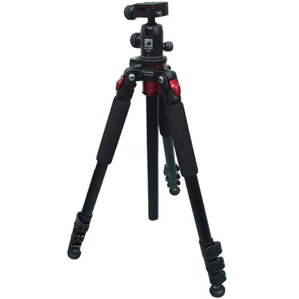 Acebil TSI-254E Trípode de Aluminio con Cabezal de Bola BH-08 62.5" y 17.6 lb carga máxima