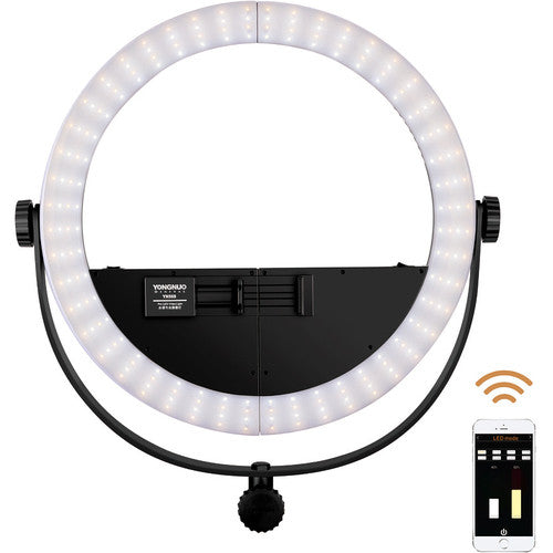 Yongnuo YN508SC Luz Anillo LED Bi-color Temperatura 3200-5500K Beam 110°