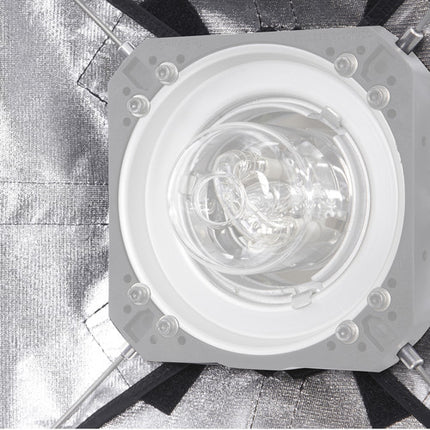 Chimera Super Pro X Plus Banco de Luz Pequeño 9 x 36 pulgadas Interior Plata Difusor Frontal