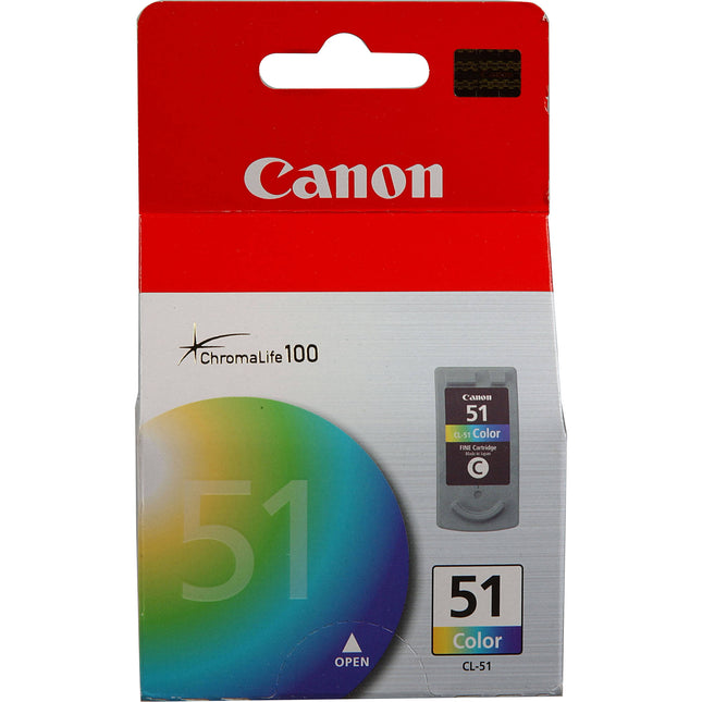 Cartucho de Tinta Color Alta Capacidad Canon CL-51 para Impresoras PIXMA