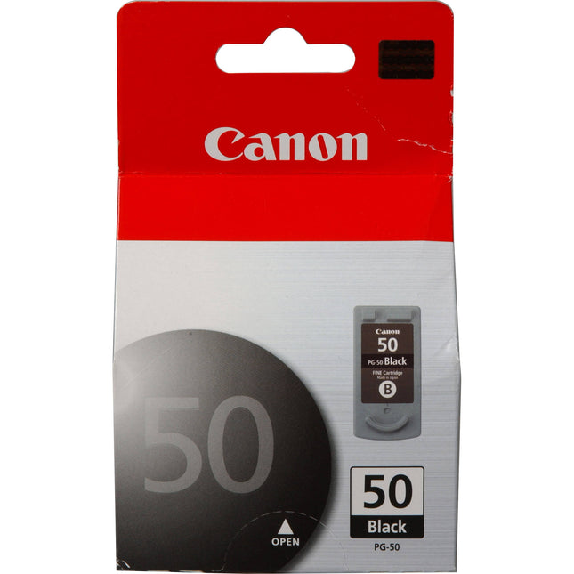 Cartucho de Tinta Negra Canon PG-50 Alta Capacidad para Impresoras PIXMA