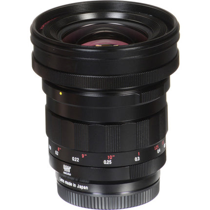 Voigtlander Nokton 10.5mm f0.95 Objetivo Micro Cuatro Tercios 21mm Apertura Manual