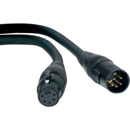 American DJ AC5PDMX25PRO Cable DMX profesional 5 pines 7.6 m 22 AWG cobre trenzado