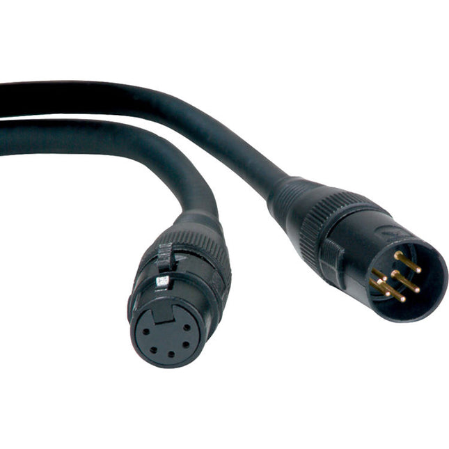 American DJ AC5PDMX25PRO Cable DMX profesional 5 pines 7.6 m 22 AWG cobre trenzado