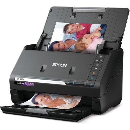 Epson FastFoto FF-680W Escáner de Fotos Resolución 1200 dpi y Wi-Fi