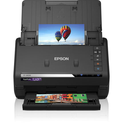 Epson FF-680W Escáner de Fotos 600dpi USB WiFi Subida a la Nube Instantánea