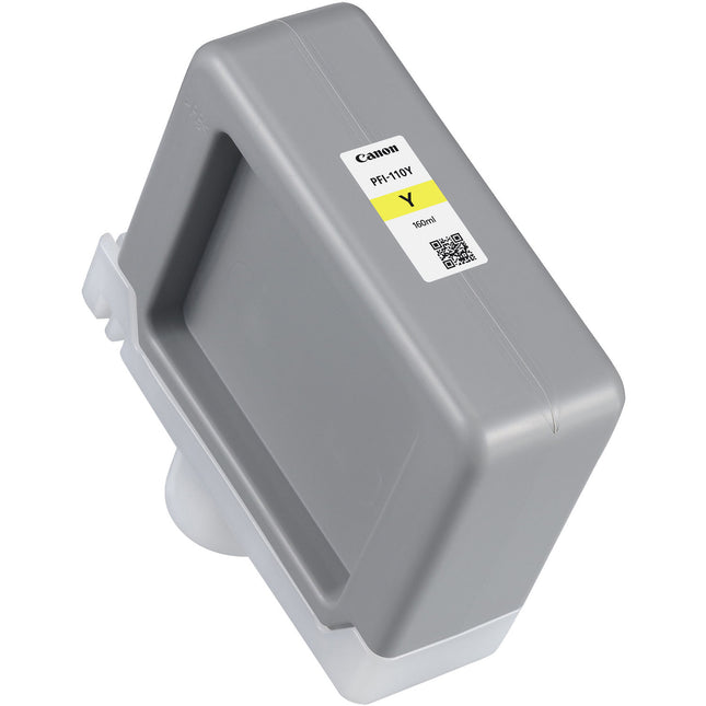 Canon PFI-110Y Tinta Pigmentada Amarilla 160mL para imagePROGRAF TX-3000 TX-4000