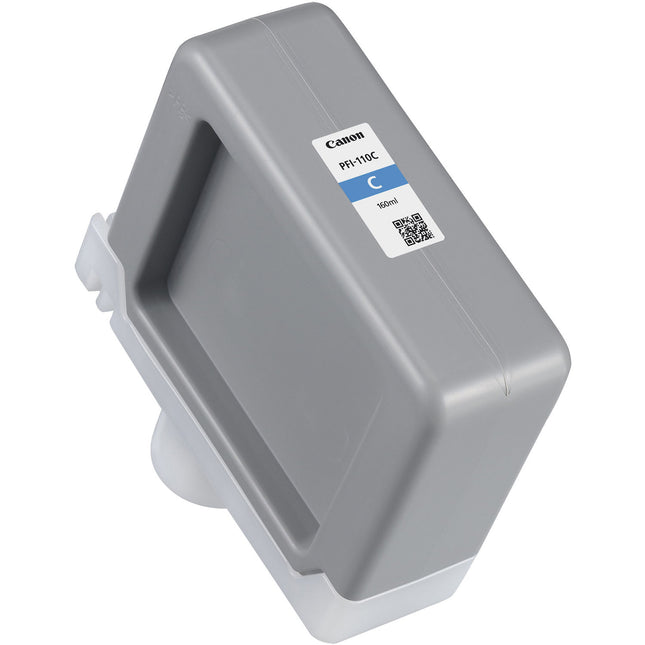 Canon PFI-110C Tinta Pigmentada Cyan 160mL para plotters TX-3000 TX-4000
