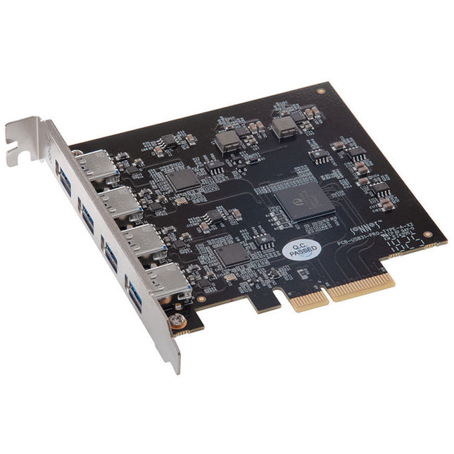 Sonnet Allegro Pro Tarjeta PCIe USB 3.2 Gen 2 Tipo A 4 Puertos 10 Gb/s 7.5W