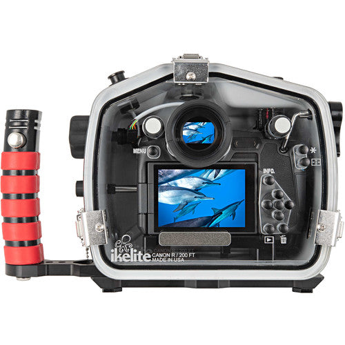 Ikelite 200DL Carcasa Subacuática para Canon EOS R Profundidad 200 pies Controles Mecánicos