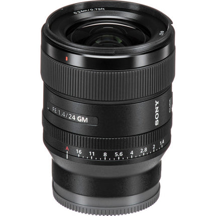 Sony FE 24mm f1.4 GM Lente E-mount Full Frame Apertura f16