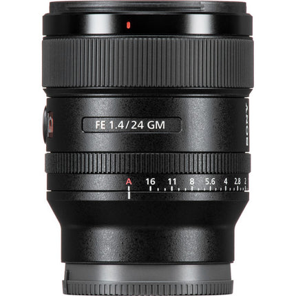 Sony FE 24mm f1.4 GM Lente E-mount Full Frame Apertura f16