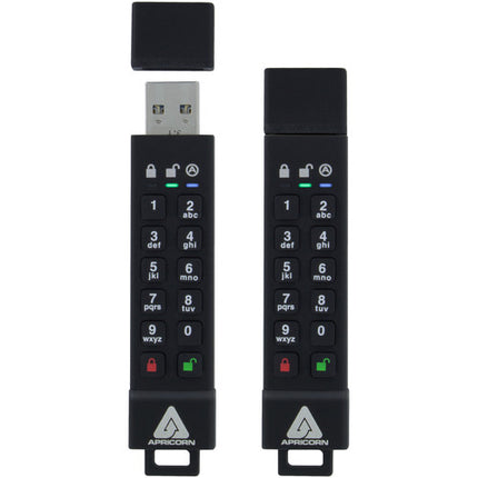 Apricorn 64GB Aegis Secure Key 3z USB 3.1 Gen 1 Unidad Flash Encriptada IP67