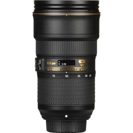 Nikon AF-S NIKKOR 24-70mm f/2.8E ED VR Objetivo Zoom F Mount FX Formato