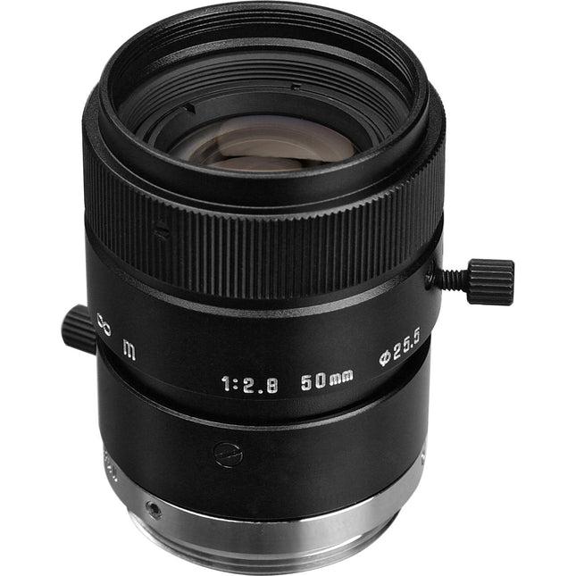 Tamron 23FM50-L Lente C-Mount 50mm F2.8 con bloqueo diámetro 1.2 pulgadas distancia mínima 0.44m