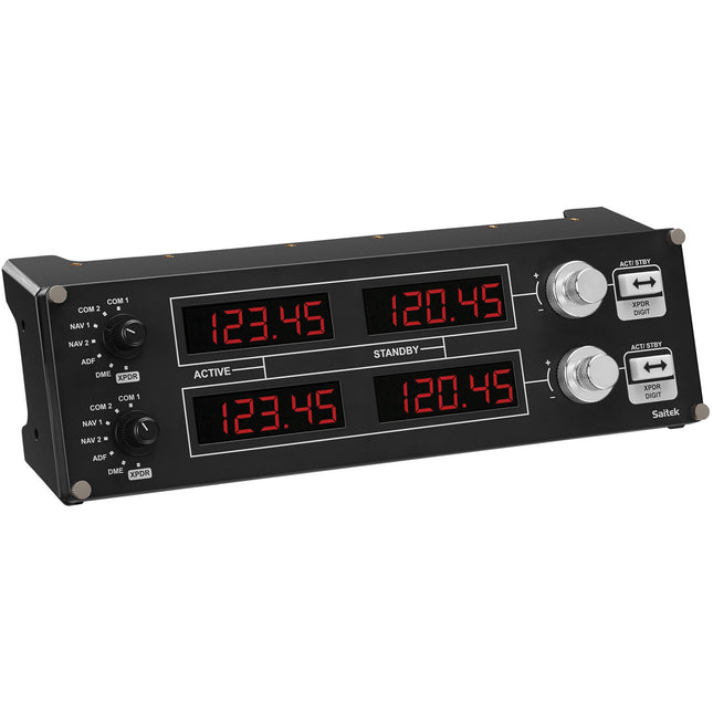 Logitech G Flight Radio Panel compacto con ajustes en tiempo real