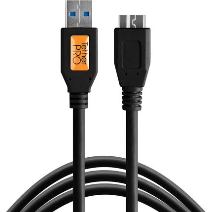 Tether Tools TetherPro Cable USB 3.0 Negro 6 Pies 5 Gbps Velocidad