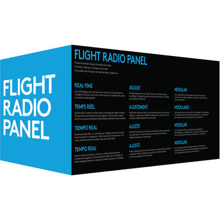 Logitech G Flight Radio Panel compacto con ajustes en tiempo real