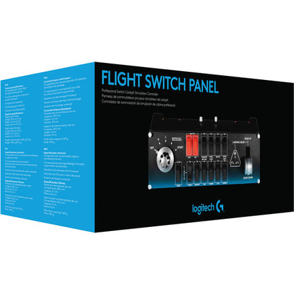 Logitech G Flight Switch Panel Control Ajustable Fácil Instalación