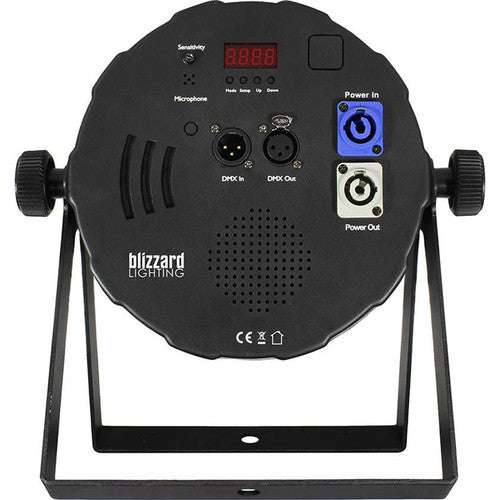 Blizzard LB-Par Hex RGBAW+UV Luz LED 6 Canales Detección de Sonido Montaje Dual