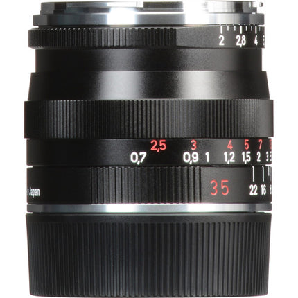 ZEISS Biogon T* 35mm f/2 ZM lente manual 43mm filtro 2.3 ft enfoque mínimo