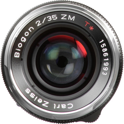 ZEISS Biogon T* 35mm f/2 ZM lente manual 43mm filtro 2.3 ft enfoque mínimo